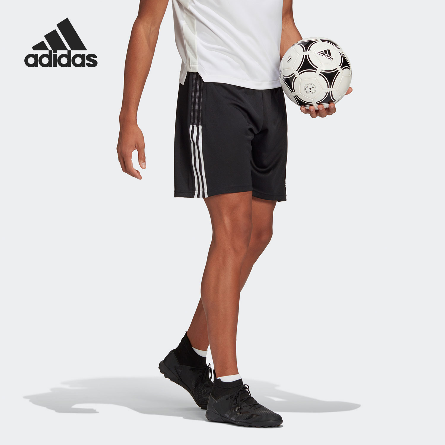 Adidas/阿迪达斯正品夏季新款男子运动休闲透气短裤GN2157 - 图1