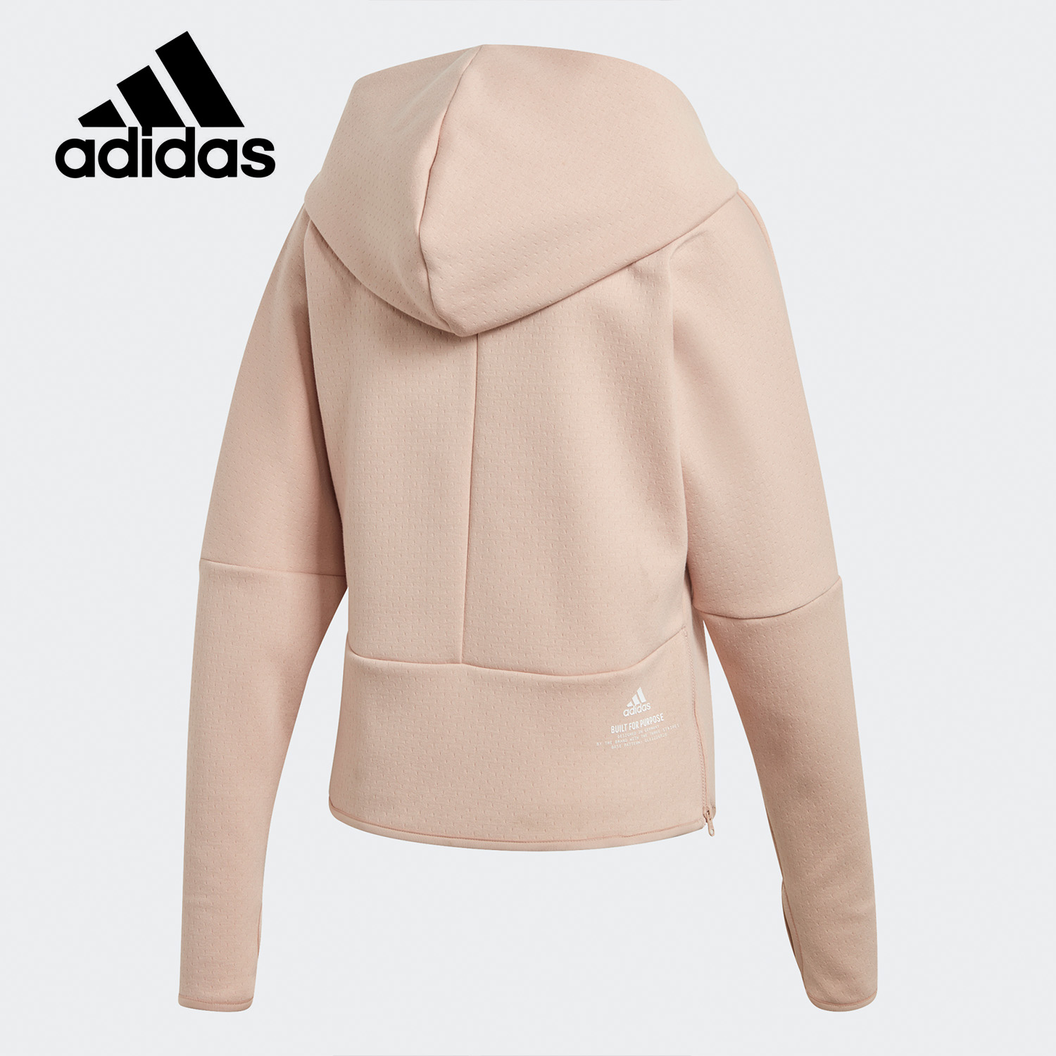 Adidas/阿迪达斯正品W ZNE Hd 女子连帽运动夹克外套 GN6739 - 图2