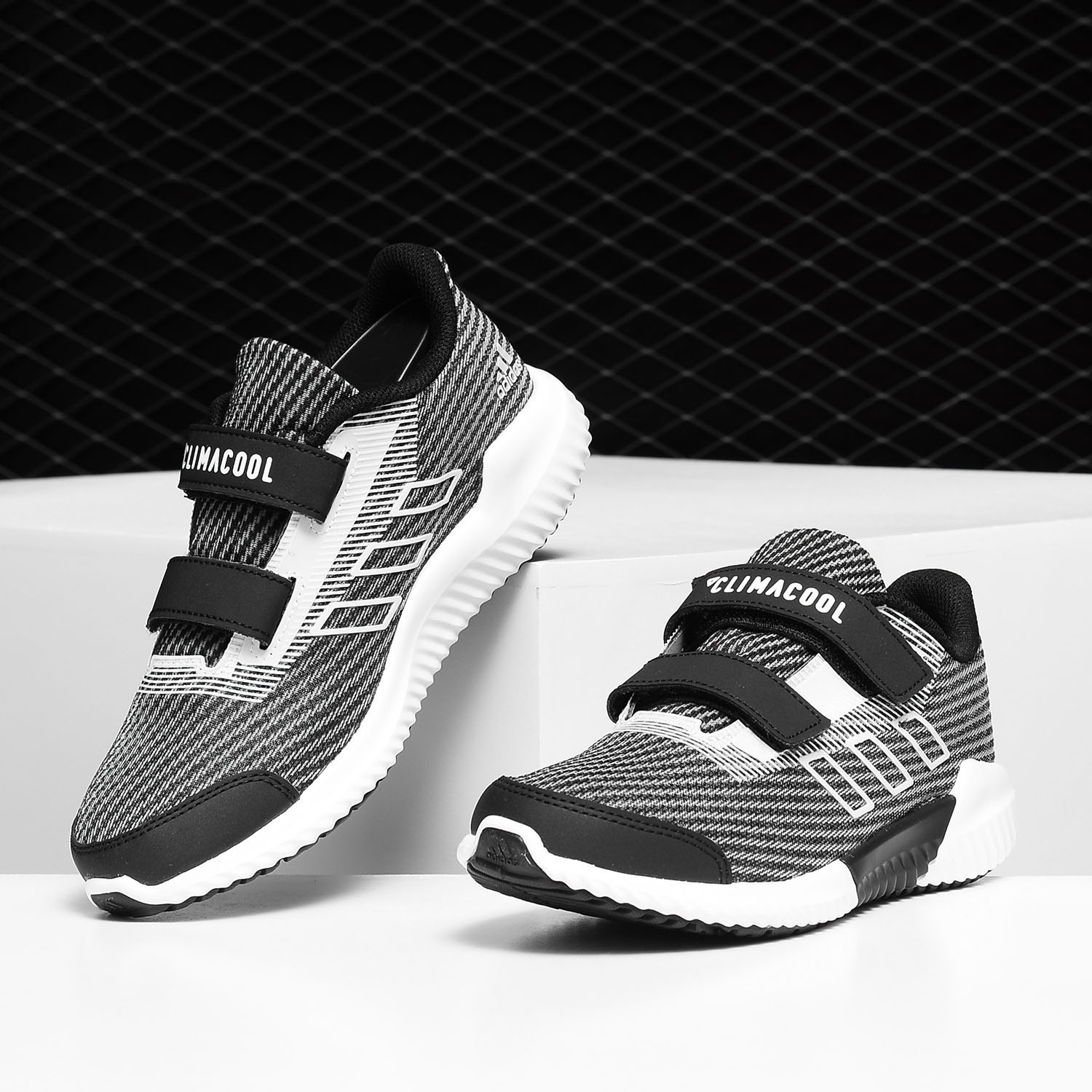 Adidas/阿迪达斯正品 climacool 2.0 CF C魔术贴小童运动鞋F33996 - 图0