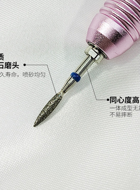 JEVING美甲前置处理长尖梭打磨头
