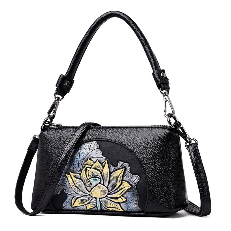 2020新款妈妈包女手拎软皮单肩小包 鑫速尔女士包袋