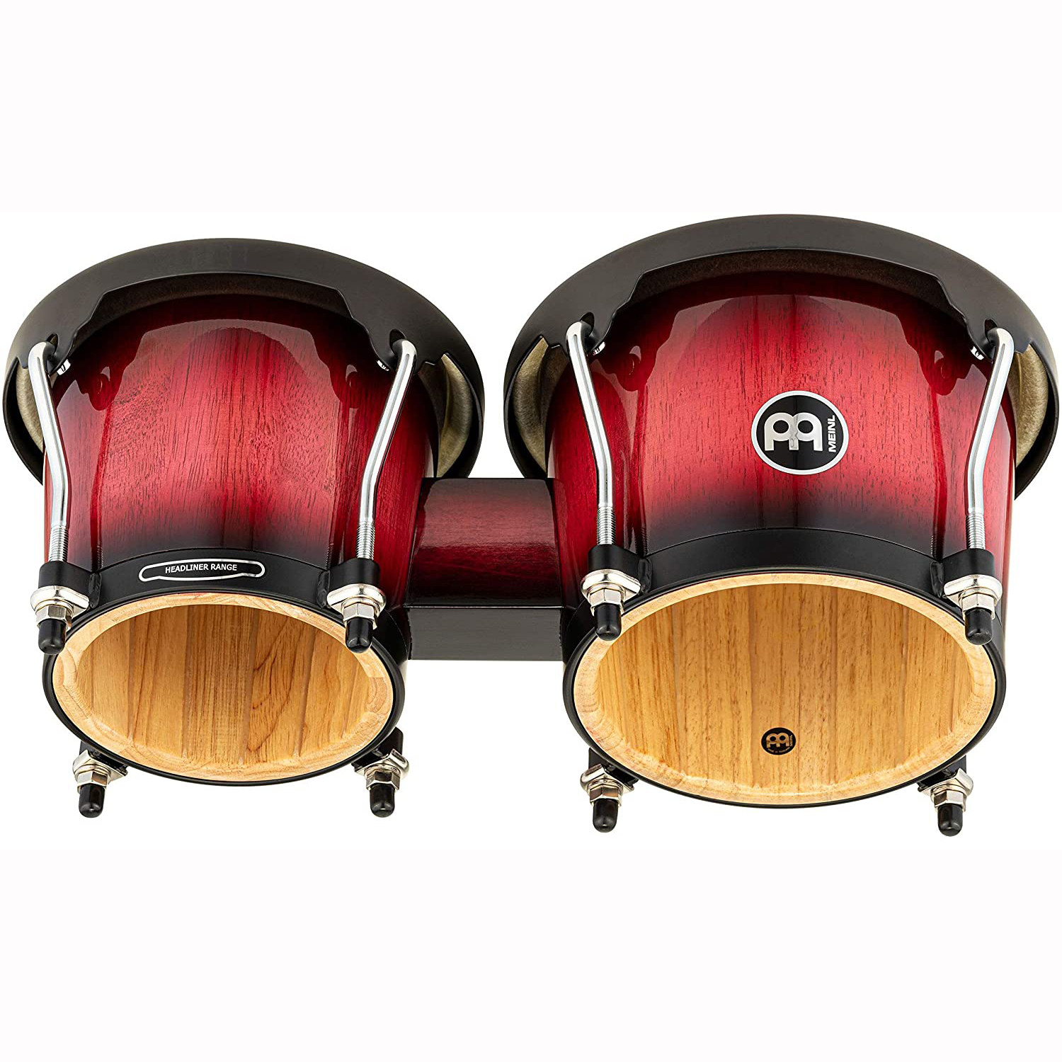 邦戈鼓meinl促销hb100wrb麦尔邦个鼓泰国产bongo手鼓酒红渐变