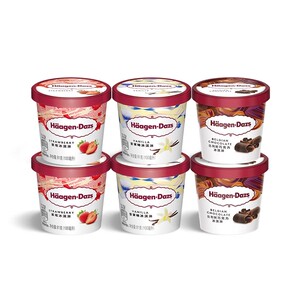 冷链到家哈根达斯冰淇淋经典口味任选草莓巧克力冰淇淋
