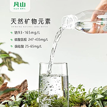 凡山.弱碱性天然苏打水330ml×12瓶[15元优惠券]-寻折猪