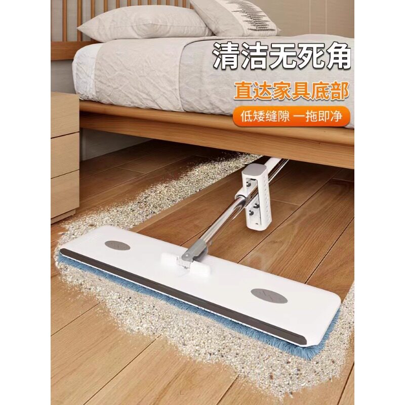 西扬2025新款免手洗拖把平板家用懒人地拖布拖地神器一拖净