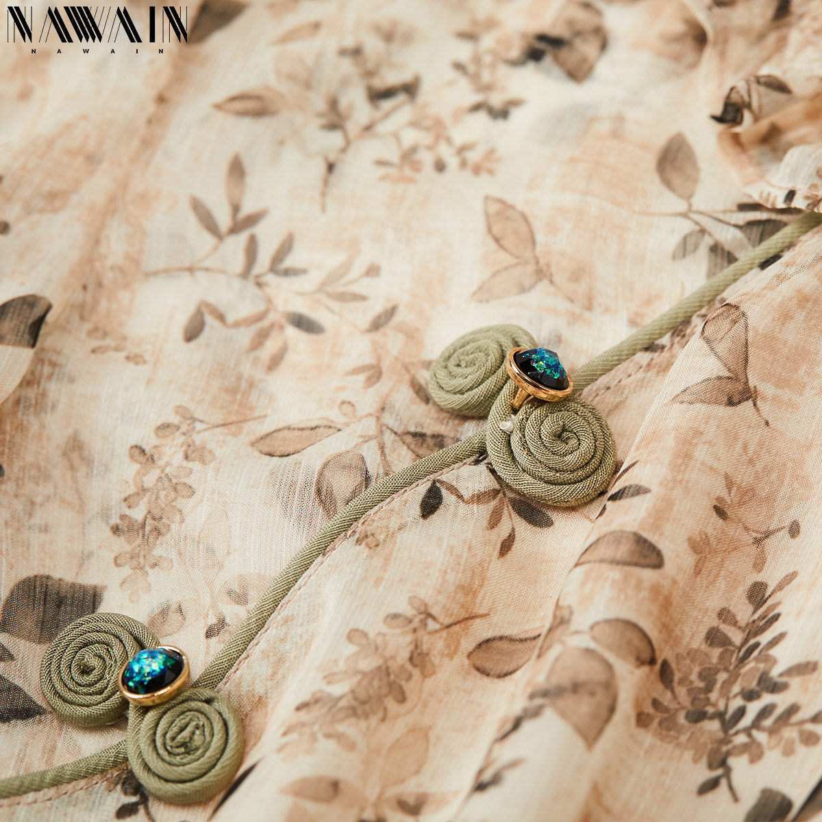  纳纹服饰连衣裙