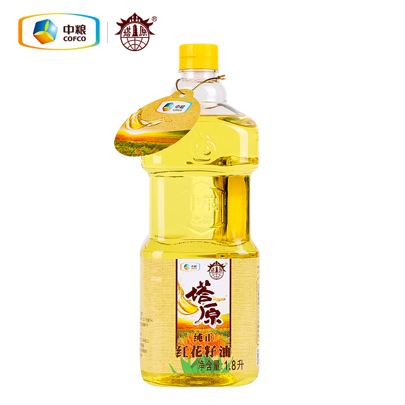 中粮塔原新疆红花籽油食用油家用一级好油5L+1.8L组合 - 图3