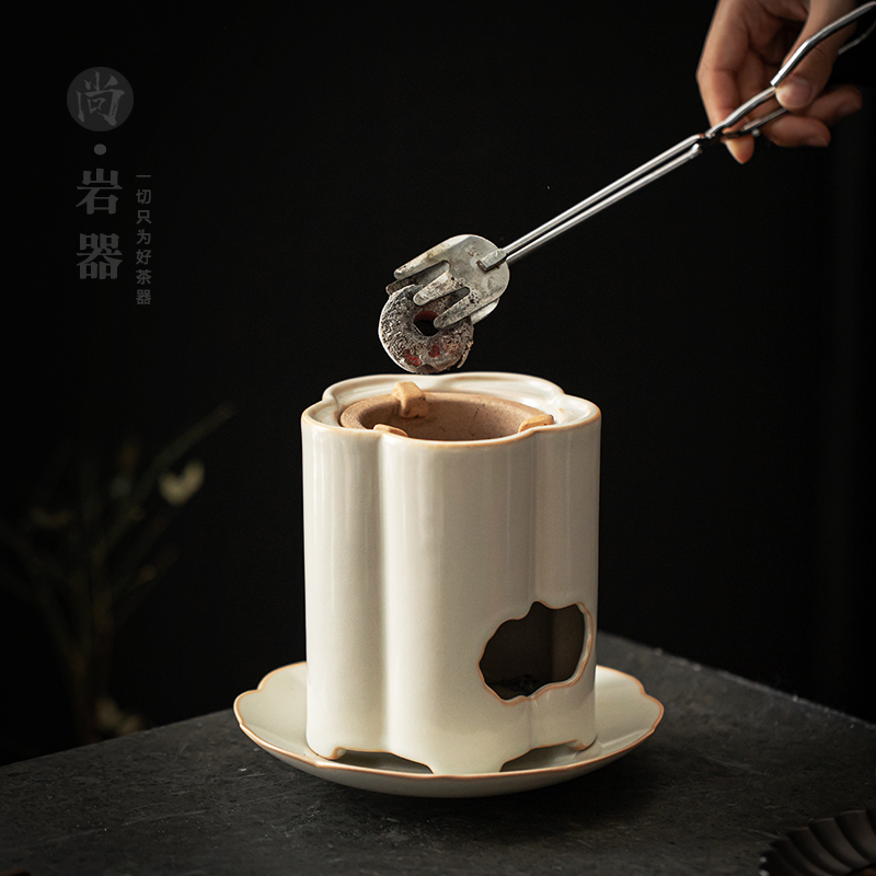 家用茶炉炭烧小火炉煮茶器户外酒精灯煮茶壶罐罐茶煮茶炉围炉煮茶-图2