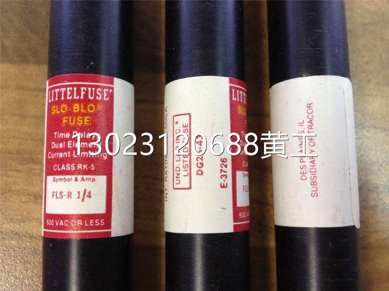 美国 Litteituse力特 FLSR-1/4 保险丝管 600VCLASS RK-5 FUSE议 - 图0