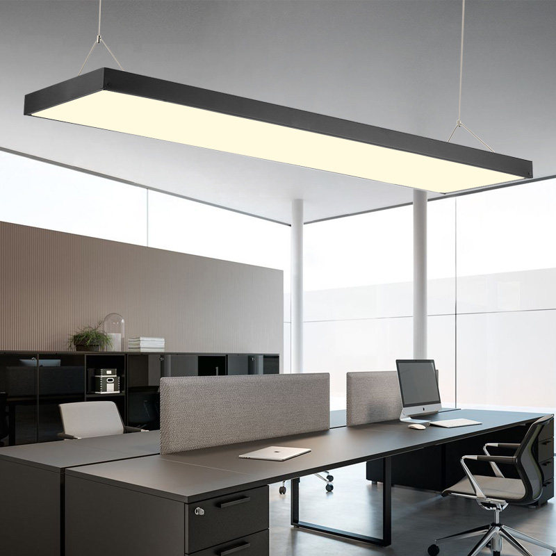 简约现代led长条吊灯中性光自然光4000K展厅服装店直播间健身房灯,淘宝优惠券,粉丝福利购,淘宝优惠卷