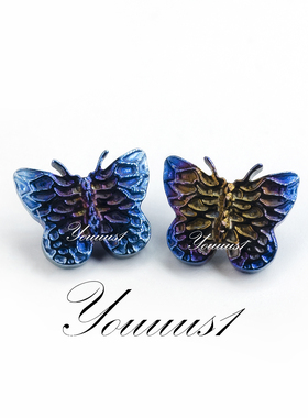 Youuus1遗迹蝴蝶耳骨钉上新