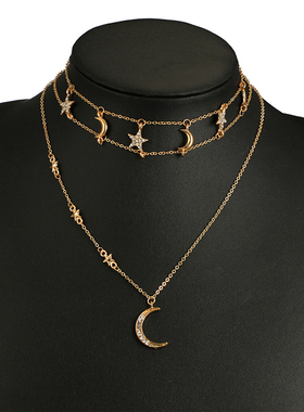 欧美女项圈项链 ожерелье жен choker necklace women