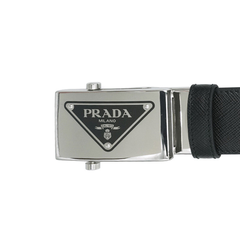 prada 2020新款男士logo扣环腰带 FLOX海外腰带/皮带/腰链