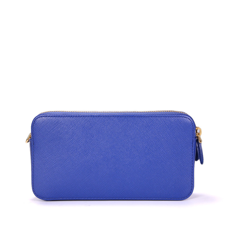 prada 20新款手拿logo牛皮链条钱包 FLOX海外女士包袋