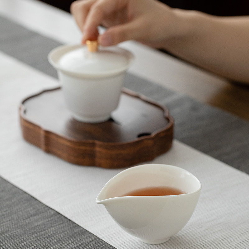 德化羊脂玉白瓷公道杯陶瓷大号茶海公平杯茶海茶具配件匀杯分茶器,淘宝优惠券,粉丝福利购,淘宝优惠卷