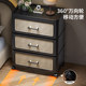 Medium-old storage cabinets with multiple layers without installation and classification storage