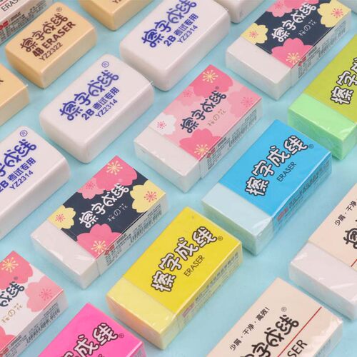 一正擦字成线橡皮擦小学生专用无屑超干净儿童象皮擦创意幼儿园 - 图2