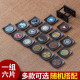New Chinese Coaster Enamel Tea Coaster