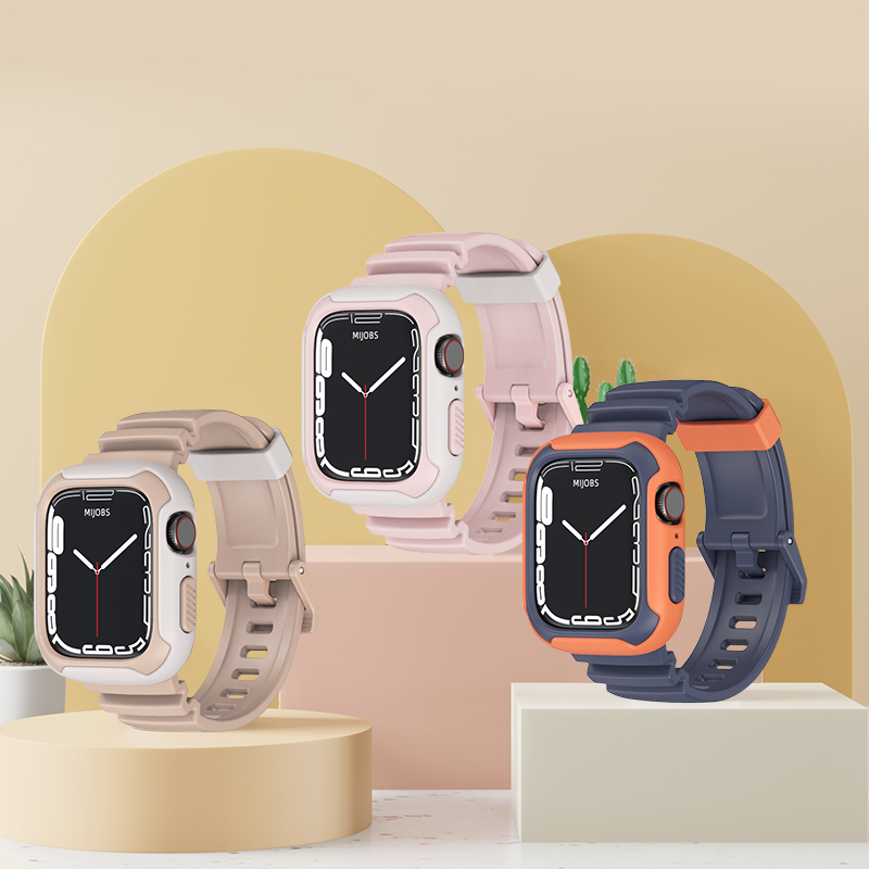 适用苹果手表表带iwatch表带iwatch手表带applewatch表带苹果手表s7表带苹果手表s6表带6/5/4/3代es保护壳-图1