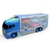 Jingda trẻ em đồ chơi xe em bé hộp lưu trữ mô phỏng xe cậu bé 3-6 tuổi xe hợp kim mô hình 2 xe tải container - Đồ chơi điều khiển từ xa