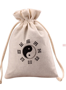 黄色八卦乾坤袋子招财平安袋