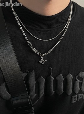 儿童项链男孩潮街头个性街舞走秀