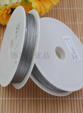 diy钢丝线珠帘的门材料帘穿珠线