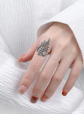 秋季新S9型25纯银复古做旧民风孔