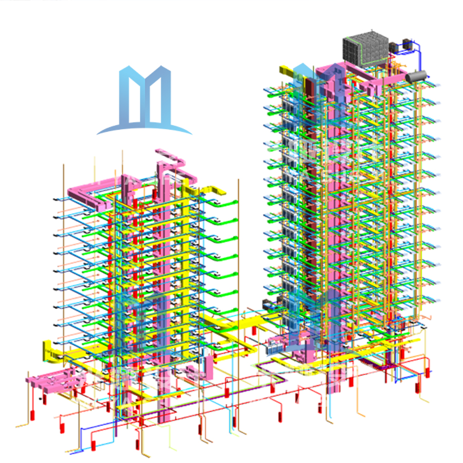 revit建模代画BIM咨询lumion渲染漫游效果图BIM建模代做BIM招投标-图2