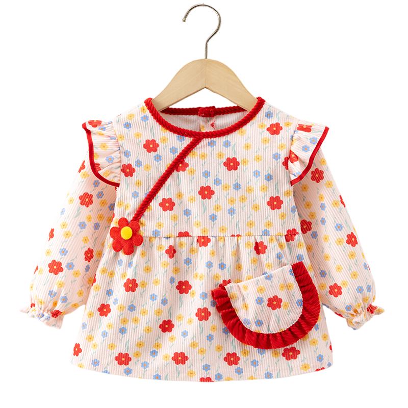 儿童罩衣秋冬长袖防水防脏宝宝吃饭围兜公主风外穿洋气后背扣子,淘宝优惠券,粉丝福利购,淘宝优惠卷