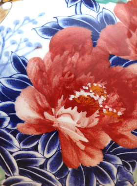 傲世景德镇陶瓷器花瓶客厅工艺品办公室摆件玄关艺术品开业礼品