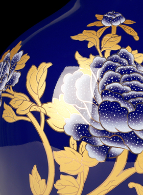 景德镇陶瓷器新中式花瓶工艺品客厅摆件家居玄关博古架装饰品瓷瓶