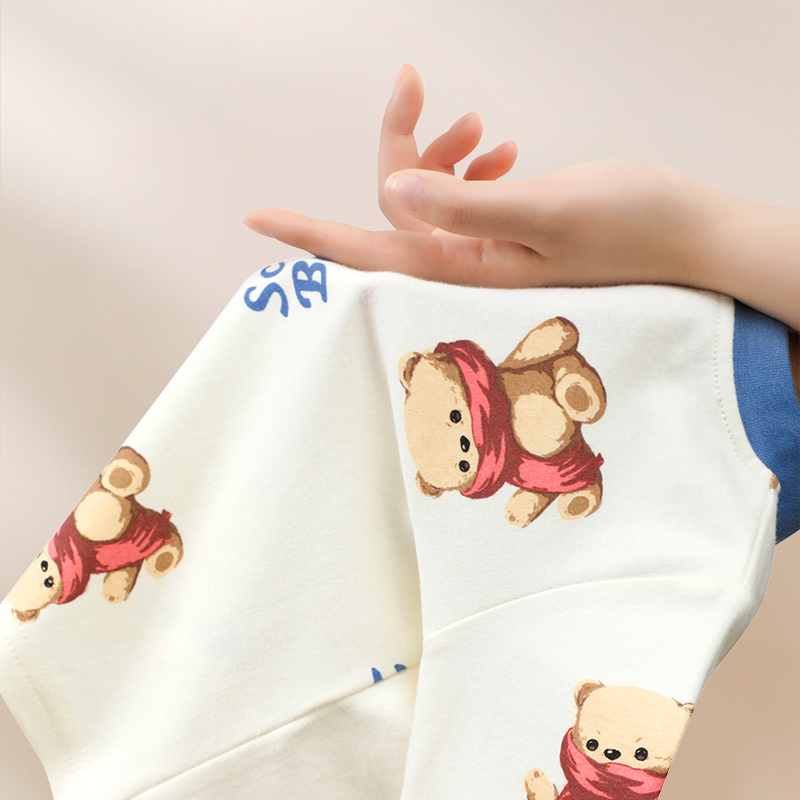 儿童秋衣套装纯棉宝宝内衣打底男童女童秋裤全棉睡衣家居服棉毛衫