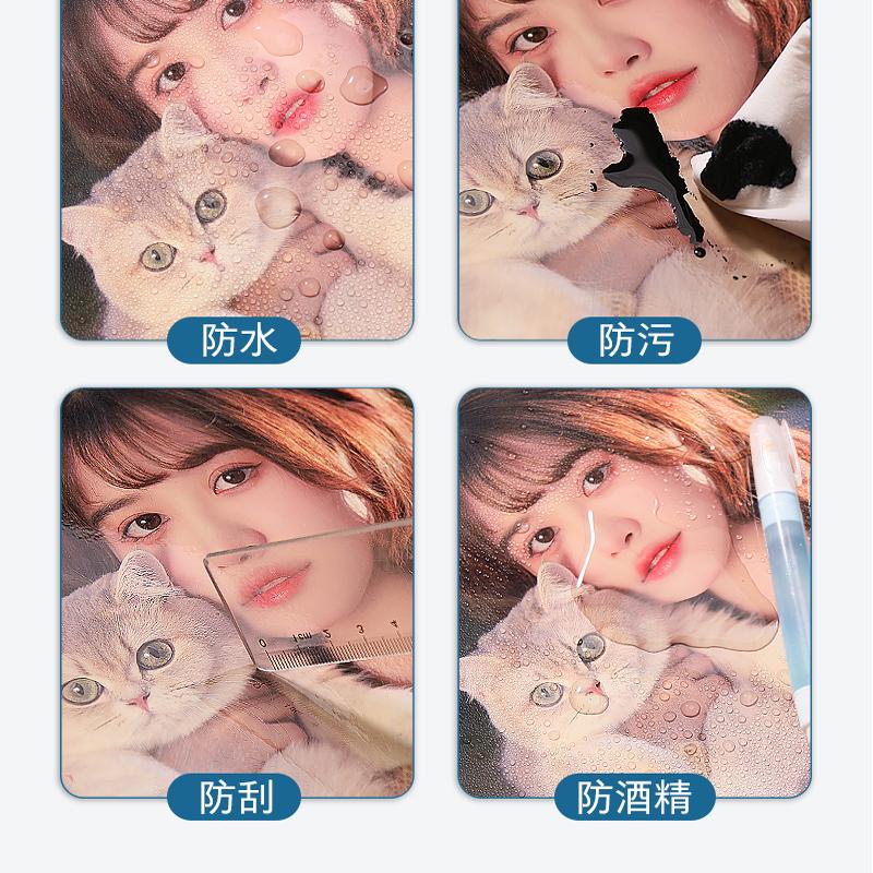 冷裱膜照片塑封膜自粘高光哑光树叶昆虫蝴蝶标签标本海报保护膜植物标本相片冷膜6寸 5寸 A4 A6 A5镭射冷裱膜 - 图2