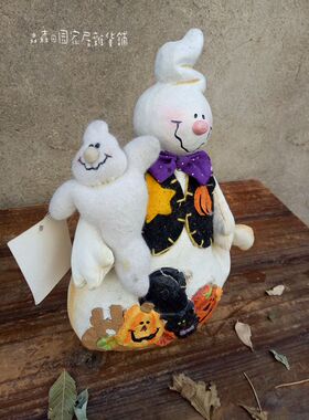 样品万圣节石膏布艺创意家居装饰