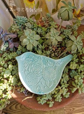 立体雕花生日礼物情人节装饰盘