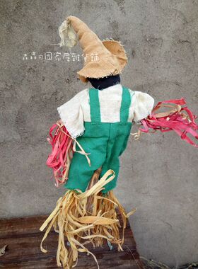 布艺手工复古做旧美式风布艺玩偶