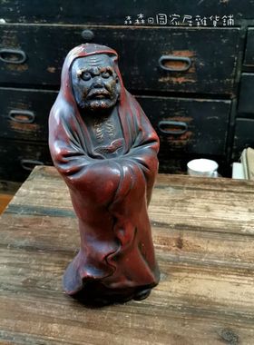 民俗日本摆件保真佛像老古董