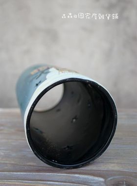 彩绘美式乡村风儿童房装饰摆件