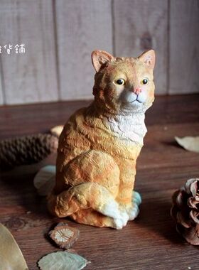 样品美式乡村风立体坐姿家居装饰