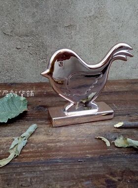 陶瓷电镀摆件瑕疵特价