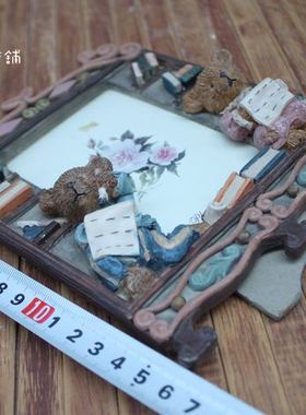 小熊美式乡村复古怀旧风家居装饰