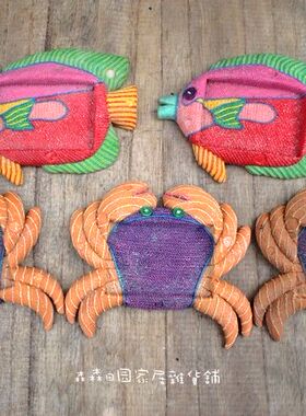 乡村风树脂烟灰缸收纳家居装饰