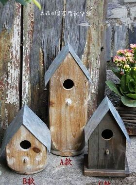 孤品实木手工别墅园艺家居装饰