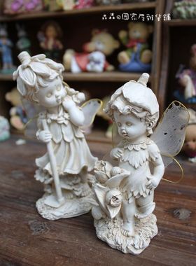 天使欧式风树脂生日礼物装饰品