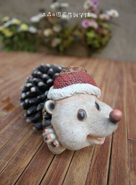 立体卡通小松鼠儿童房家居装饰