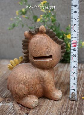 立体卡通存钱罐儿童房家居装饰