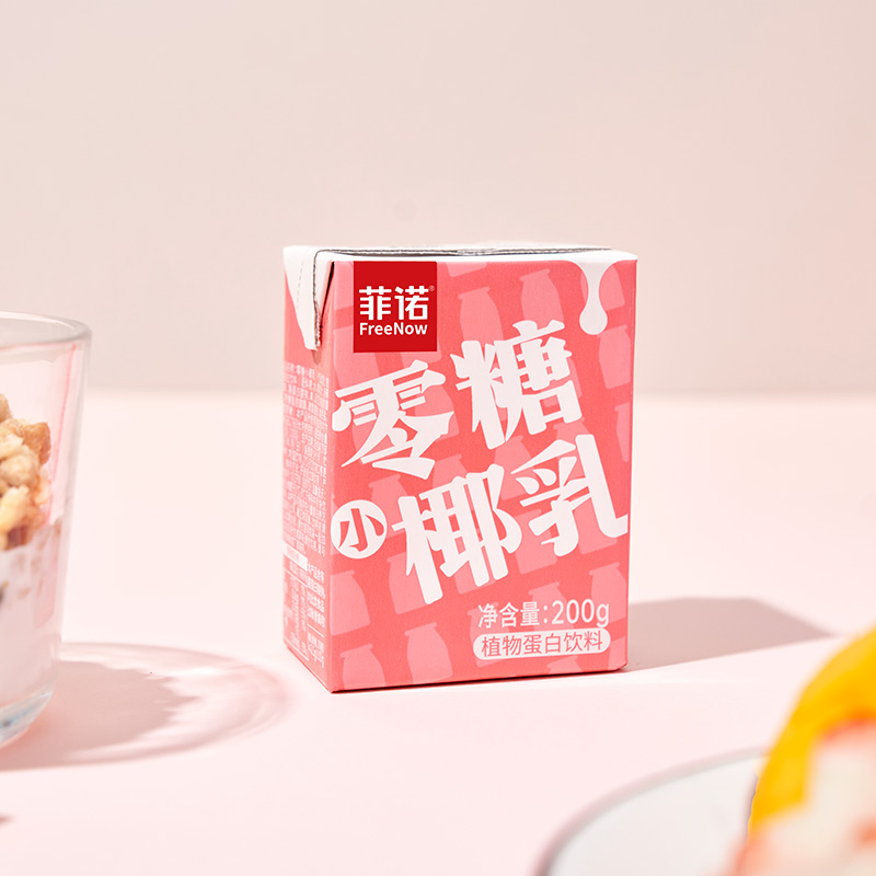 菲诺 零糖椰乳椰汁 200mL*12盒