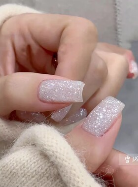茉瑶雪绒胶雪绒欧泊胶美甲