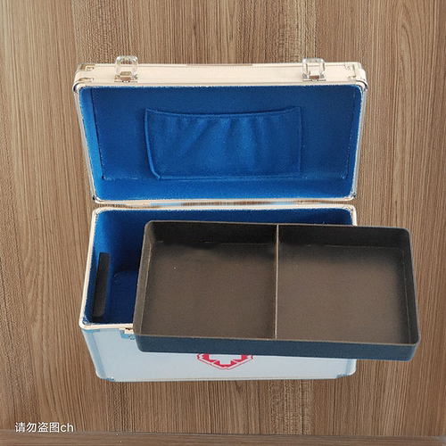 医药箱铝合金出诊箱医疗箱急救箱急诊箱便携式家用保健箱14寸16寸 - 图2